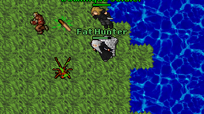 Fat Hunter on screen