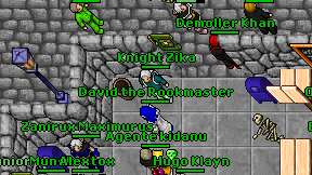 Knight Zika on screen