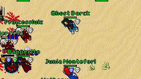 Ghost Darck on screen