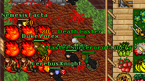 Death Caster on screen