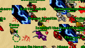 Demon juanitin on screen