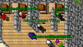 Knight Knight Thing on screen