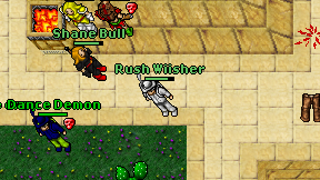 Rush Wiisher on screen