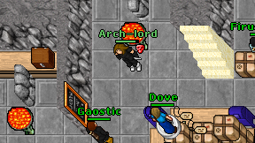 Arch-lord on screen