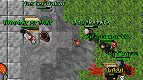 Blooder Archer on screen