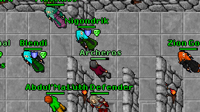 Archeros on screen