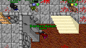 Darken Asher on screen