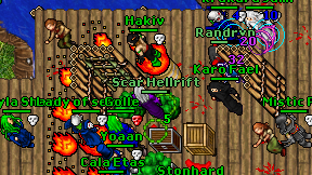 Scar Hellrift on screen