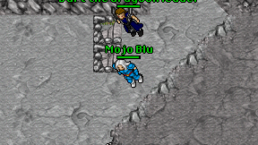 Mojo Blu on screen