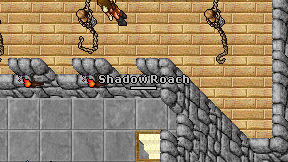 Shadow Roach on screen