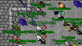 Atzza The Druid on screen
