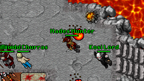 Hades Hunter on screen