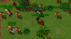 Lord Zegon on screen