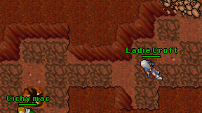 Ladie Croft on screen