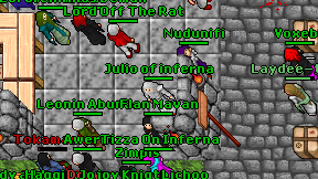 Julio of inferna on screen