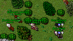 Lady Gleaken on screen