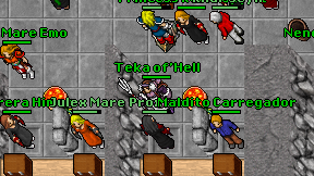 Teka of'Hell on screen