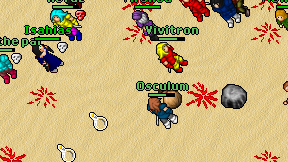 Osculum on screen