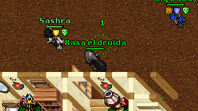 Basa el druida on screen