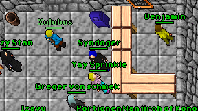 Syndoger on screen