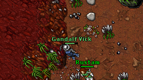 Gandalf Vick on screen