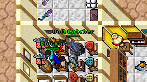 Bolt Catcher on screen