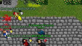 Frymez tryon on screen