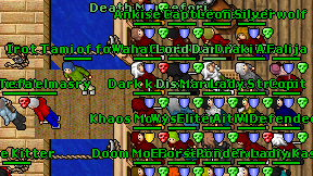 Radiant Druid on screen