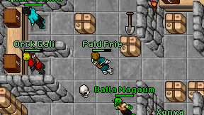 Fald Frie on screen