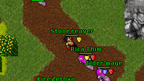 Stone reaver on screen