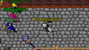 Roman-genio on screen