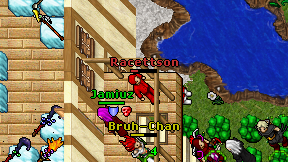 Racettson on screen
