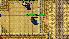 Dark Matix on screen