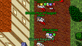 Blade Mac'Finger on screen