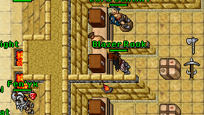 Blazer Rook on screen