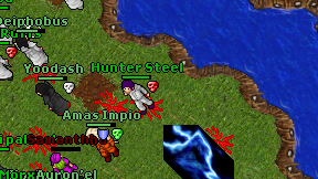 Hunter Steel on screen