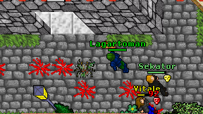 Lagartoman on screen