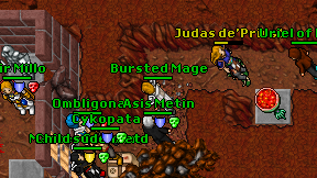 Bursted Mage on screen