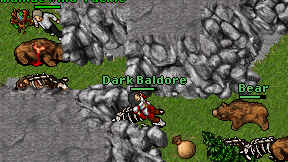 Dark Baldore on screen