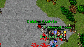 Calcium Acolyte on screen