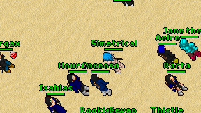 Simetrical on screen