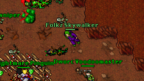 Folkz Skywalker on screen