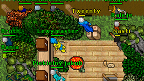 Lewy master on screen