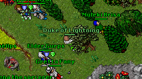 Duke of Lightning on screen