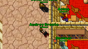 Audrey Bronte on screen