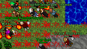 Tar Get on screen