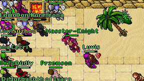 Masster-Knight on screen
