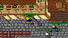 Lufsens on screen