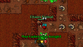 Chaos Spinal on screen