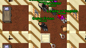 Galuz Erian on screen